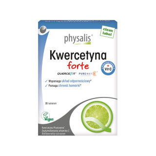 Kwercetyna Forte z Witaminą C 30 Tabletek - Physalis - Ekochatka