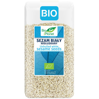 Sezam Biały Niełuskany BIO 400 g - Bio Planet - Ekochatka