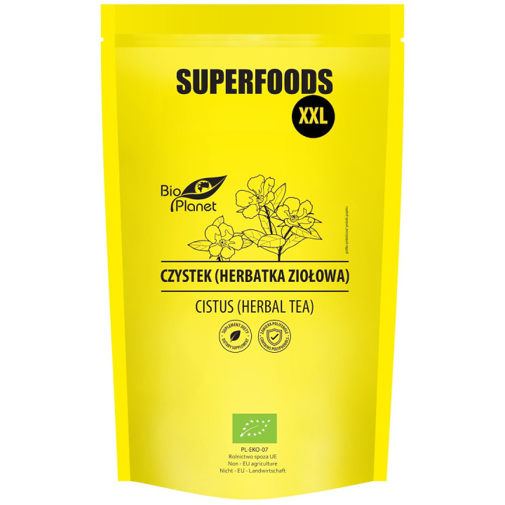 Czystek Herbatka Ziołowa BIO 150 g - Bio Planet - Ekochatka