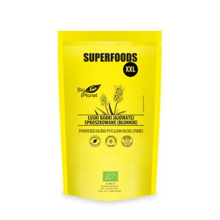 Łuski Babki Jajowatej Sproszkowane BIO 600 g - Bio Planet - Ekochatka