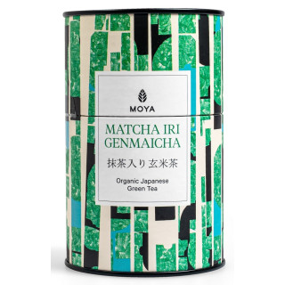 Herbata Zielona Matcha Iri Genmaicha Japońska BIO 60 g - Moya Matcha -