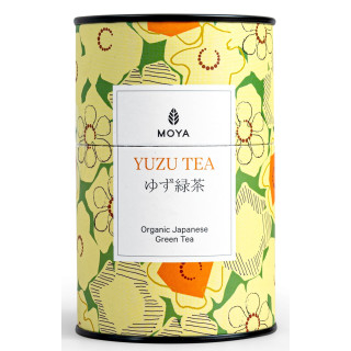 Herbata Zielona Yuzu Japońska BIO 60 g - Moya Matcha - Ekochatka