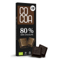 Czekolada Ciemna Surowa 80% BIO 40 g - Cocoa