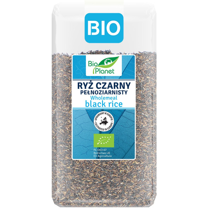 Ryż Czarny Pełnoziarnisty BIO 500 g - Bio Planet - Ekochatka
