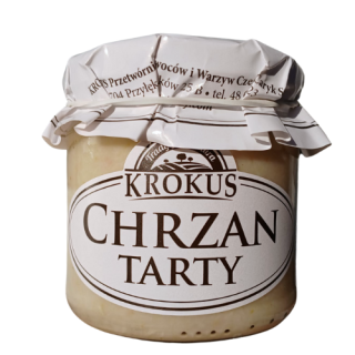 Chrzan Tarty 180 g - Krokus - Ekochatka