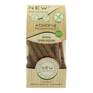 Paluchy Mocy Konopne z Papryką Słodką Wędzoną Bezglutenowe 200 g - New