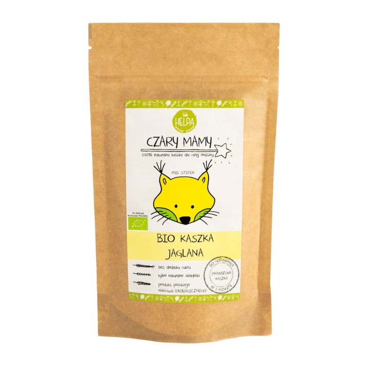 Kaszka Jaglana bez Dodatku Cukrów BIO 200g | HELPA - Ekochatka