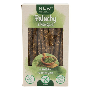 Paluchy Mocy Konopne z Rozmarynem Bezglutenowe 200 g - New Mountain - 