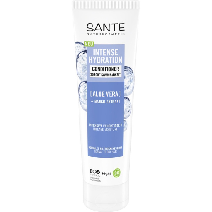 Odżywka Nawilżająca do Włosów Suchych Aloes i Mango 150 ml - Sante - E