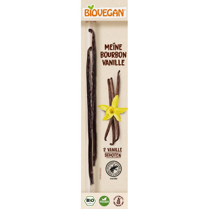 Wanilia Bourbon 2 Laski Bezglutenowa BIO - Biovegan - Ekochatka