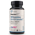 Witamina K2 + D3 4000 IU Bezglutenowa 60 Kapsułek - Pharmovit
