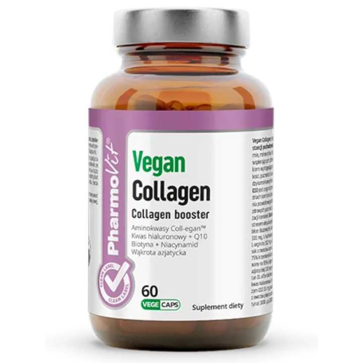 Collagen Booster Vegan Bezglutenowy 60 Kapsułek - Pharmovit - Ekochatk