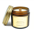 Świeca Sojowa Zapachowa Marcepan z Migdałami z Drewnianym Knotem 120 ml - Your Candle