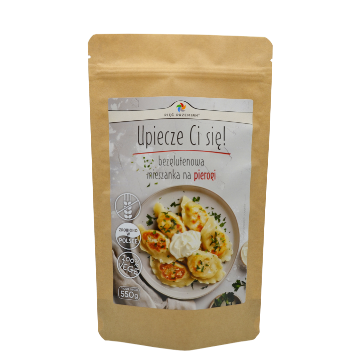 Mieszanka na Pierogi Bezglutenowa 550 g - Pięć Przemian - Ekochatka