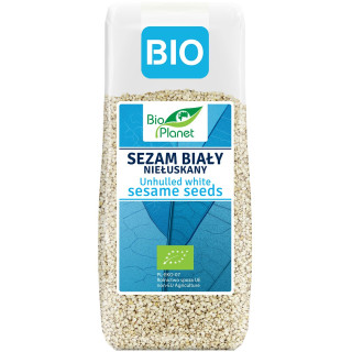 Sezam Biały Niełuskany BIO 200 g - Bio Planet - Ekochatka