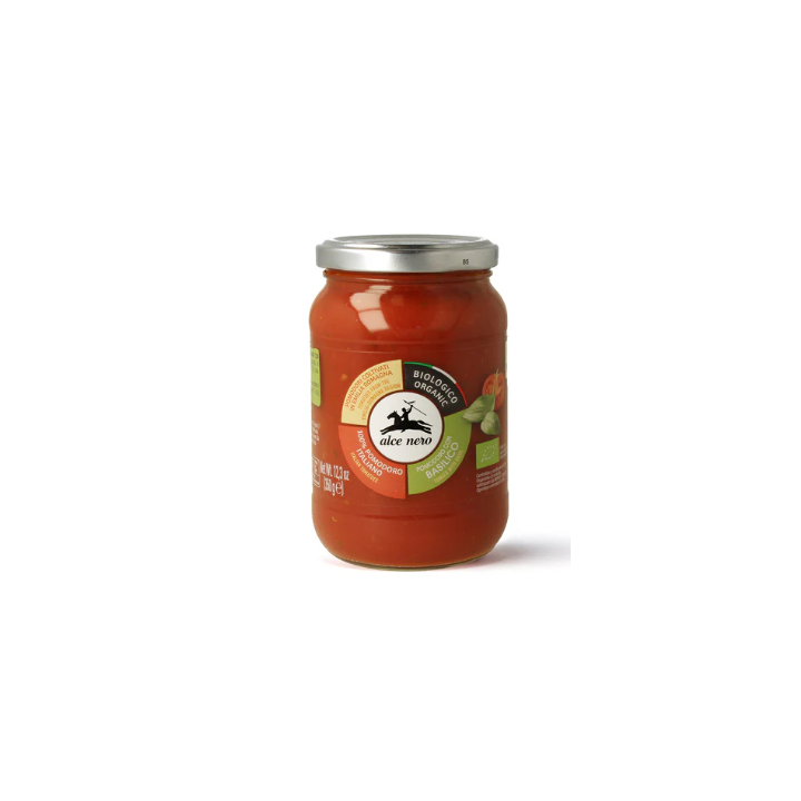 Sos Pomidorowy z Bazylią BIO 350 g - Alce Nero - Ekochatka