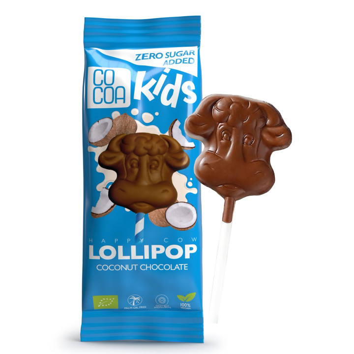 Lizak z Czekolady Kokosowej BIO 15 g - Cocoa - Ekochatka