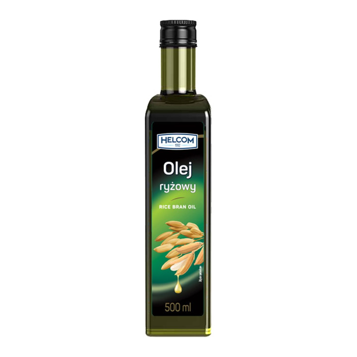 Olej Ryżowy Rafinowany 500 ml - Helcom - Ekochatka