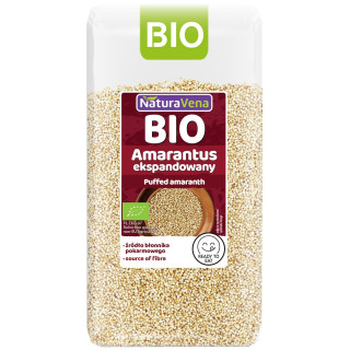 Amarantus Ekspandowany BIO 110 g - Naturavena - Ekochatka