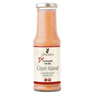 Sos Grillowy Cajun Island Bezglutenowy BIO 210 ml - Sanchon - Ekochatk