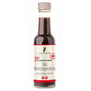 Sos Worcestershire Bezglutenowy BIO 140 ml - Sanchon - Ekochatka