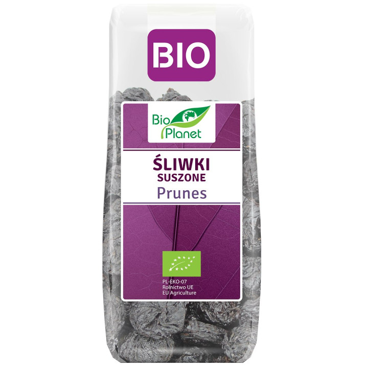 Śliwki Suszone Bez Pestek BIO 150 g - Bio Planet - Ekochatka