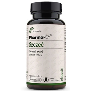 Szczeć Pospolita Ekstrakt 400 mg Bezglutenowy 90 kapsułek - Pharmovit 