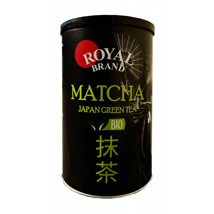 Herbata Matcha Japońska BIO 100 g - Royal Brand - Ekochatka
