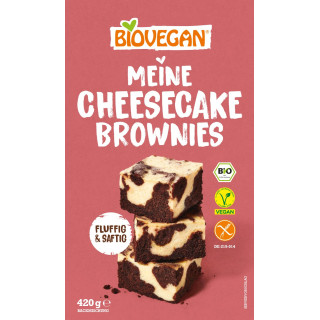 Mieszanka do Pieczenia Sernikobrownie Bezglutenowa BIO 420 g - Biovega