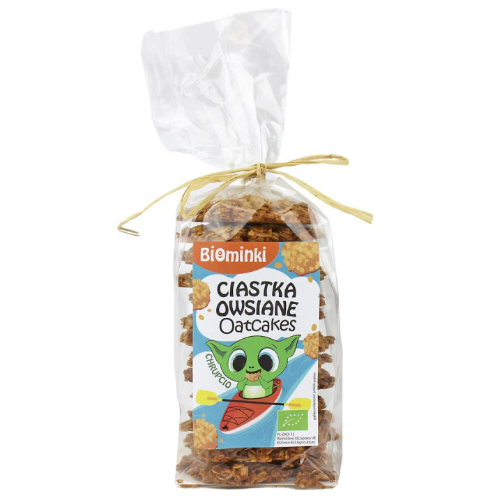 Ciastka Owsiane BIO 170 g - Biominki - Ekochatka
