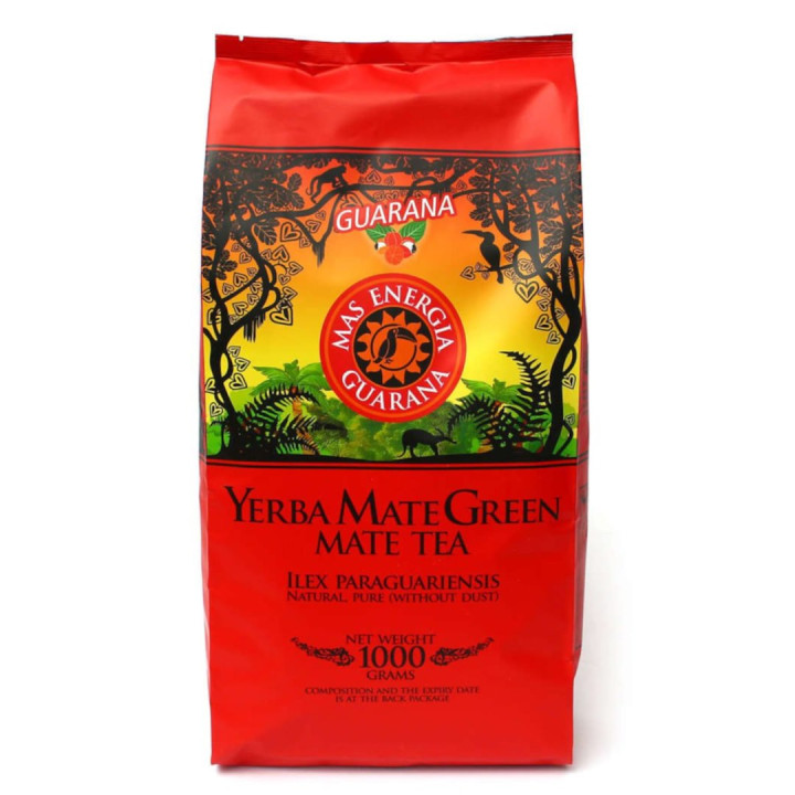 Yerba Mate Green Mas Energia Guarana 1 kg - Yerba Mate Green - Ekochat