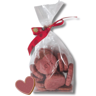 Ciasteczka Różane Serduszka 150 g - New Mountain - Ekochatka