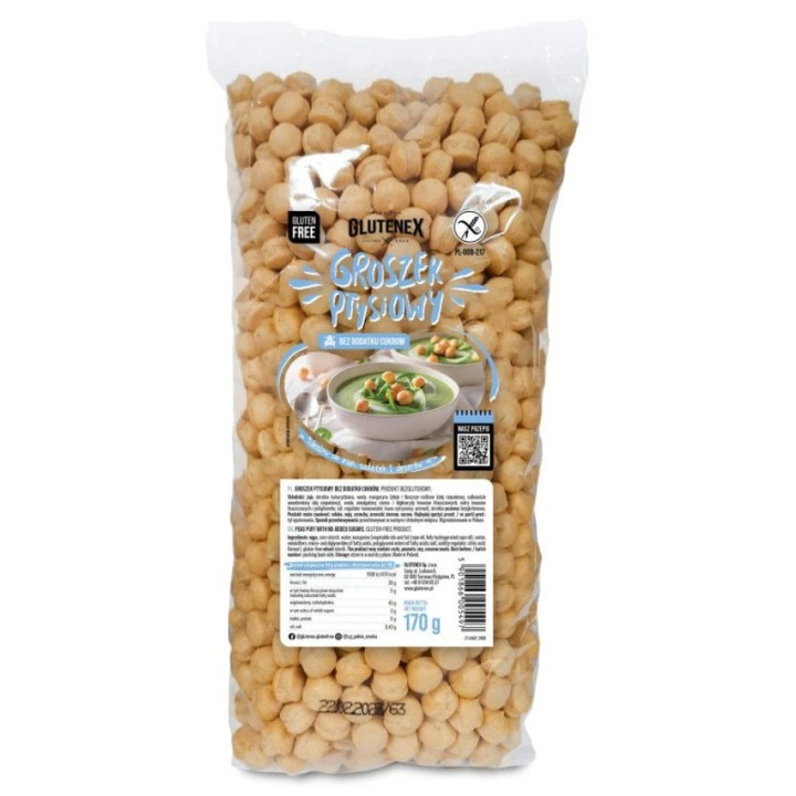 Groszek Ptysiowy Bezglutenowy 170 g - Glutenex - Ekochatka