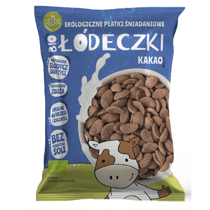 Łódeczki Jaglano-Orkiszowe z Kakao BIO 260 g - Helpa - Ekochatka