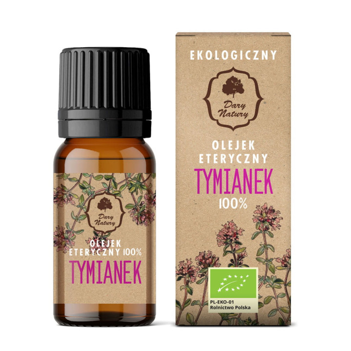 Olejek Eteryczny Tymiankowy BIO 10 ml - Dary Natury - Ekochatka
