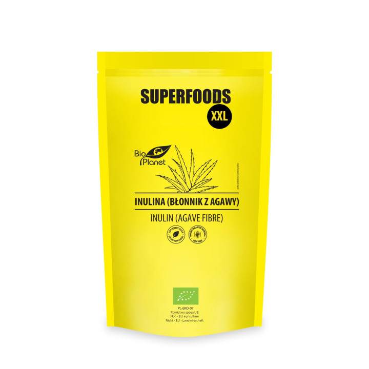 Inulina z Agawy BIO 600 g - Bio Planet - Ekochatka