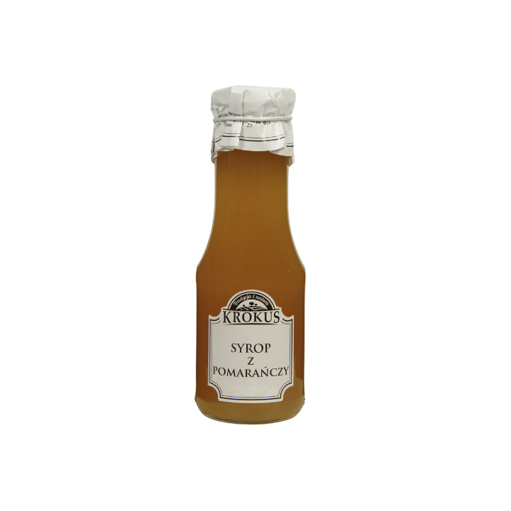 Syrop Pomarańczowy Bezglutenowy 355 g - Krokus - Ekochatka