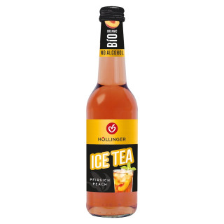 Napój Ice Tea Brzoskwiniowy BIO 330 ml - Hollinger - Ekochatka