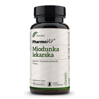 Miodunka Lekarska Ekstrakt 450 mg Bezglutenowy 90 Kapsułek - Pharmovit