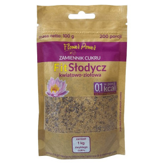 Fit Słodycz Kwiatowo-Ziołowa z Płatkami Kwiatów 100 g - Flower Power -