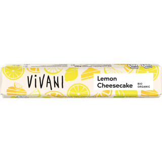Baton Mleczna Czekolada z Nadzieniem Sernikowym Cytrynowym BIO 40 g - 