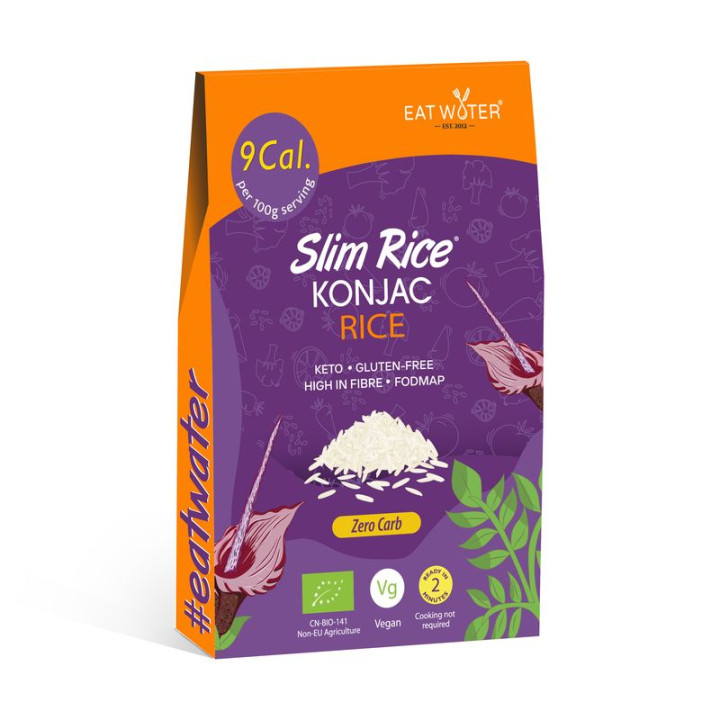 Ryż Konjac Bezglutenowy BIO 200 g - Slim - Ekochatka