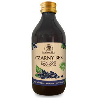 Sok z Czarnego Bzu NFC Tłoczony 250 ml - Rembowscy - Ekochatka