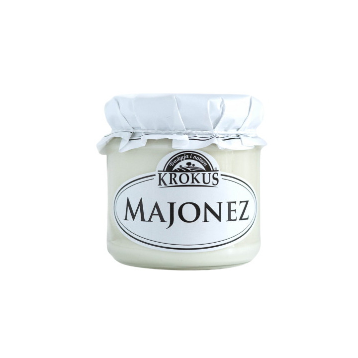 Majonez Jajeczny 170 g - Krokus - Ekochatka