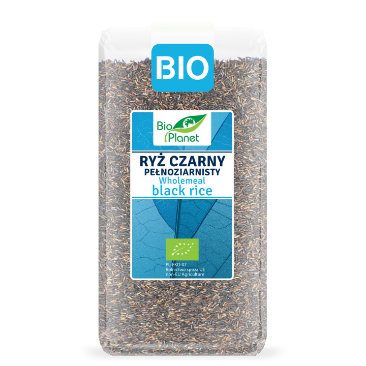 Ryż Czarny Pełnoziarnisty BIO 500 g - Bio Planet - Ekochatka