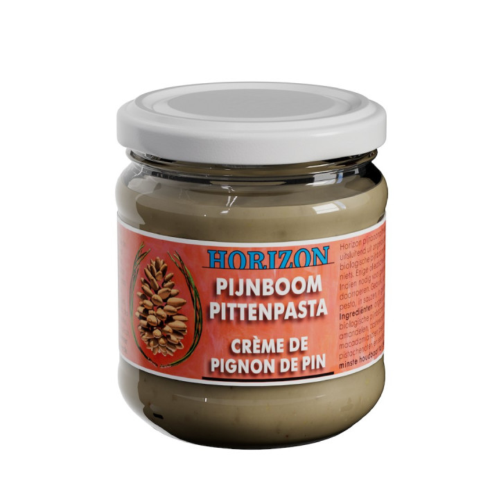 Krem z Orzeszków Piniowych 100% Bezglutenowy BIO 175 g - Horizon - Eko