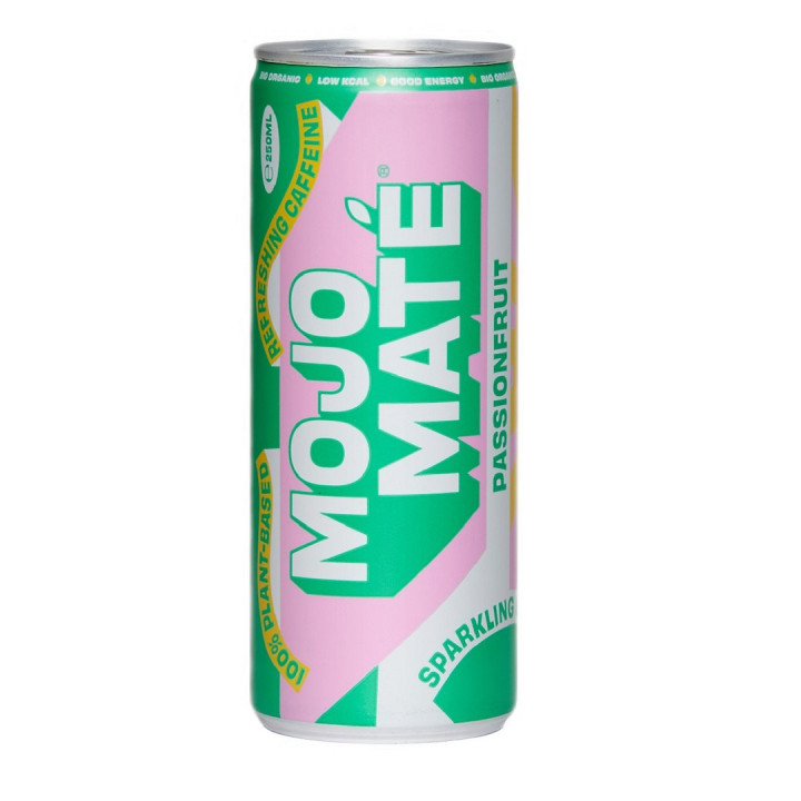 Napoj z Marakuja i Yerba Mate BIO 250 ml - Mojo Mate - Ekochatka