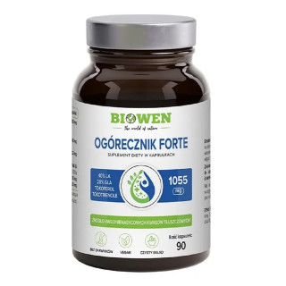 Ogórecznik Forte Olej z Ogórecznika 1040 mg 90 Kapsułek - Biowen - Eko