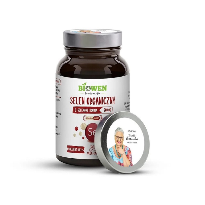 Selen Organiczny 500 µg 100 Kapsułek - Biowen - Ekochatka