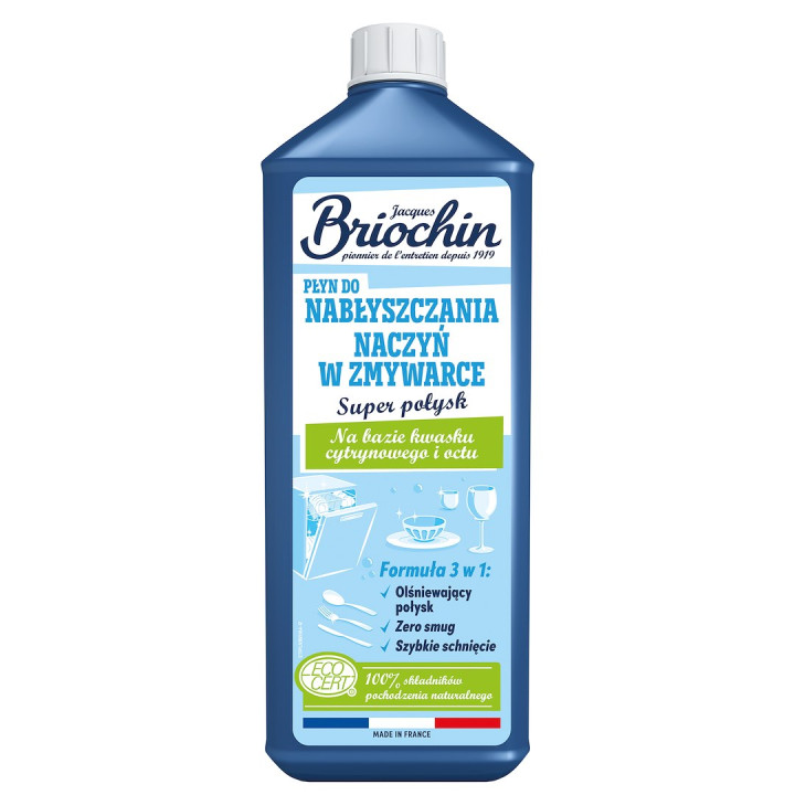 Płyn Nabłyszczający do Zmywarek 750 ml - Briochin - Ekochatka